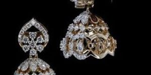 Diamond Studded Earrings