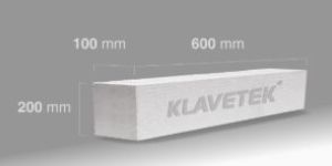 Klavetek AAC Block - 24 inch x 10 inch x 4 inch