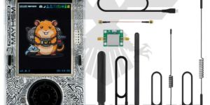 H4M Hackrf One with LNA and Antenna