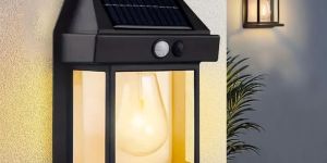 Solar Wall Lights Outdoor Motion Sensor Auto Chargeable