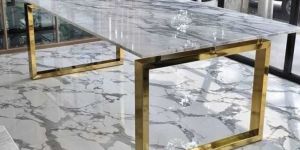 Stainlees Steel Dining Table