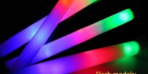 FOAM GLOW STICKS NEON COLOUR