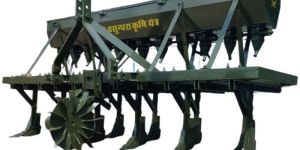 11 Tyne Plastic Seed Cum Fertilizer Drill