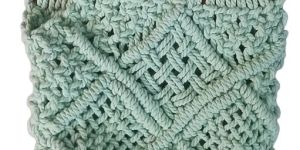 Crochet Pattern Raffia Bag Crochet Purse Woman Light Green