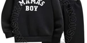 Boys Winter Wear Sweatshirt Trackpant Set