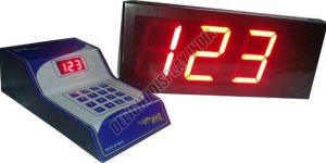 LED Token Display System with Voice