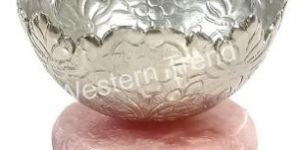 German Silver Dry Fruit/ Fruit And Snack Bowl