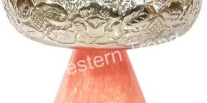 Latest Designer Serving Bowl With Resin Base