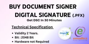 Document Signer Digital Signature Certificate