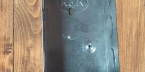 4 Module GI Modular Electrical Box