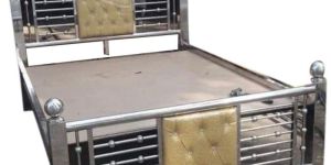 Stainless Steel Double Bed