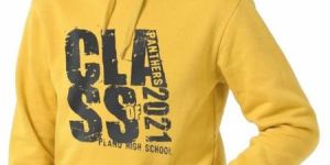 Boy Yellow Full Sleeve Hoodie