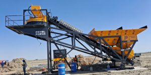 45 Compact Concrete Mixing Plant