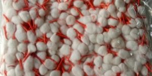 White and Orange Round Cotton Wicks