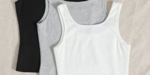 Ladies Plain Tank Top