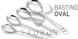 Stainless Steel Basting Oval Serving Spoon