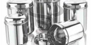 Stainless Steel Polished Canister