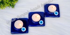 Set of 3 Evil Eye T Light Candle Holder