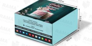 10x10x5 Inch Duplex Cake Box
