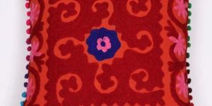 Beautiful Pouch Suzani Embroidered Cushion Cover