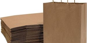 Brown Plain Kraft Paper Bag