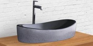 Ceramic Tabletop Oval Wash Basin
