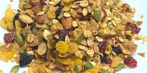 fruit nuts muesli cereals