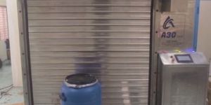 SS 304 De-Dusting Tunnel With Brushing System