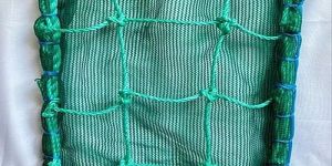 Green Nylon Construction Safety Net