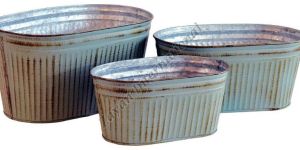 Oval Planter Set