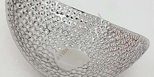 Stainless Steel Embossed Dish