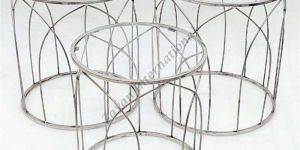 Stainless Steel Nesting Table