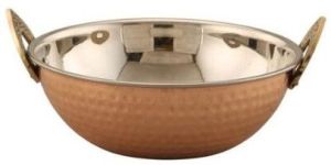 Copper Steel Kadhai