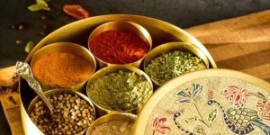 Brass Spice Box