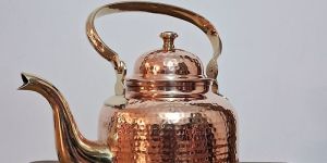 Hammered Copper Kettle