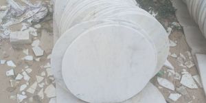 White Banswara Marble Table Top