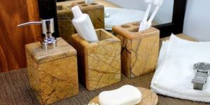 premium soap toothbrush dispenser stand