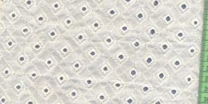 Cotton Schiffli Embroidery Fabric