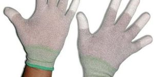 Finger Coated ESD Anti Static Gloves