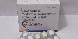 Glimepiride Metformin Hydrochloride Sr Tablets