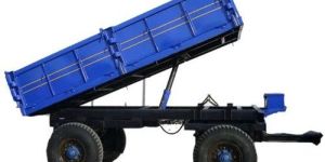 Mild Steel Hydraulic Tractor Trolley