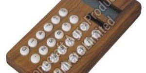 Digits Bamboo Wooden Calculator