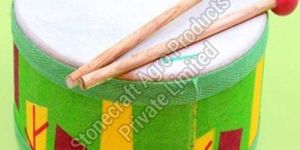 Kids Green Musical Drum Toy