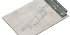 Plain White Exam Wooden Clip Board