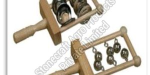 Kids Wooden Jingle Handbell Toy