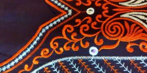 Embroidered Cotton Nighty