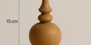 7x15cm Wooden Decorative Showpiece