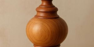 Brown Wooden Decorative Showpiece