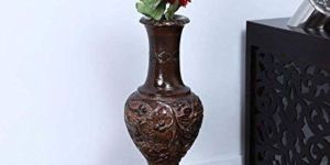 customized wooden flower vase