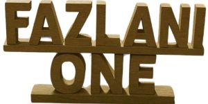 Wooden Fazlani One Decorative Showpiece